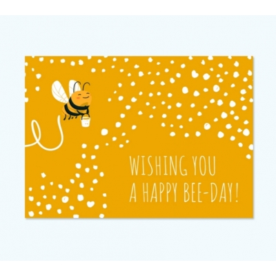 Kaarten | Happy bee-day Kaarten | Happy bee-day